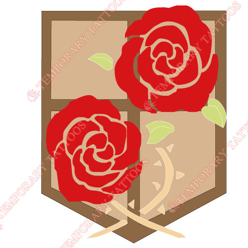 Attack on titan Customize Temporary Tattoos Stickers NO.506
